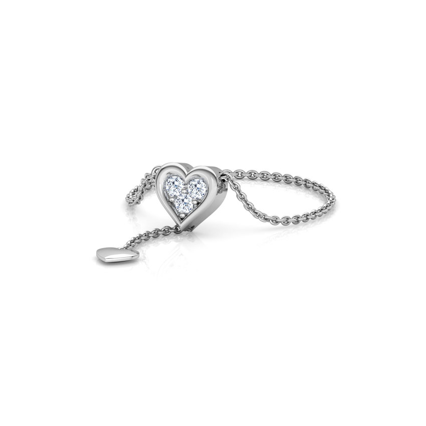 Heart Full of Love Diamond Flexi Ring Heart Full of Love Diamond Flexi Ring