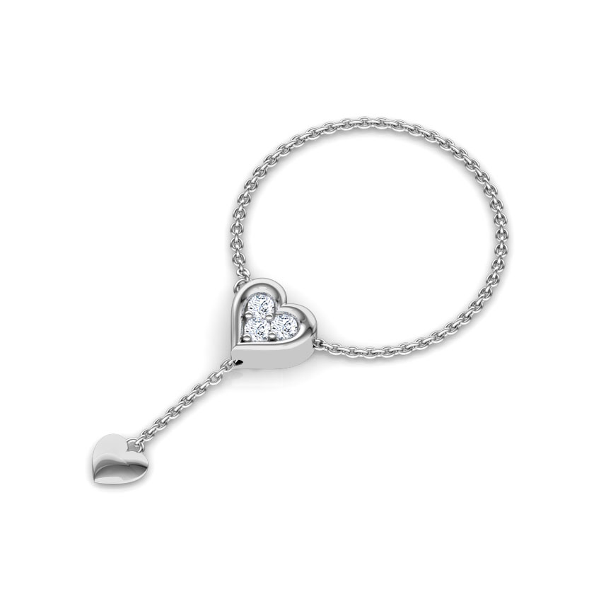 Heart Full of Love Diamond Flexi Ring Heart Full of Love Diamond Flexi Ring