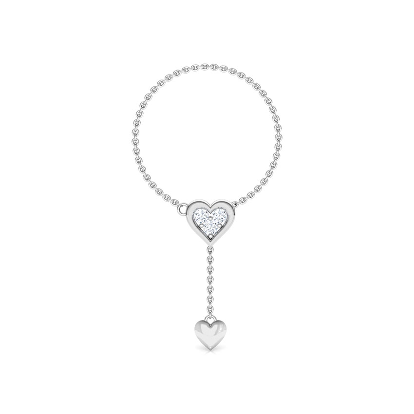 Heart Full of Love Diamond Flexi Ring Heart Full of Love Diamond Flexi Ring