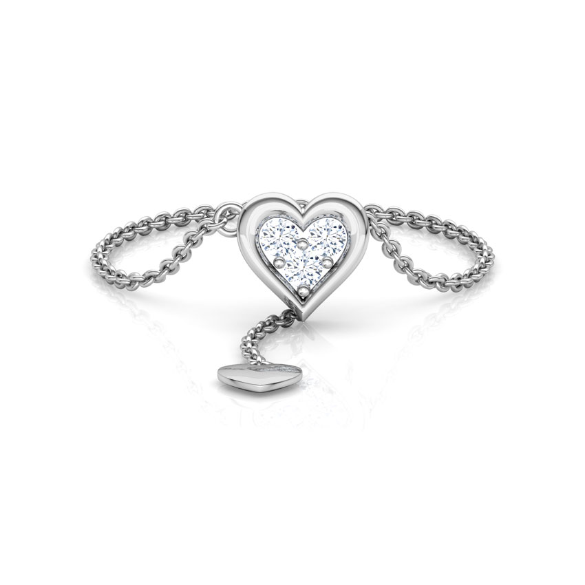Heart Full of Love Diamond Flexi Ring Heart Full of Love Diamond Flexi Ring