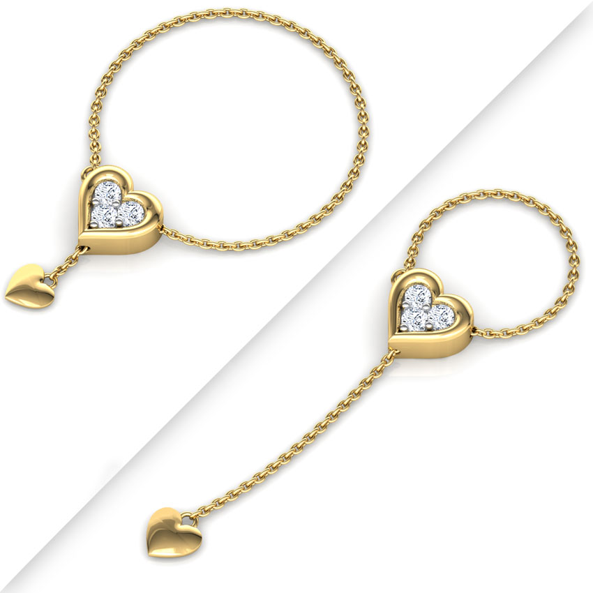 Heart Full of Love Diamond Flexi Ring Heart Full of Love Diamond Flexi Ring