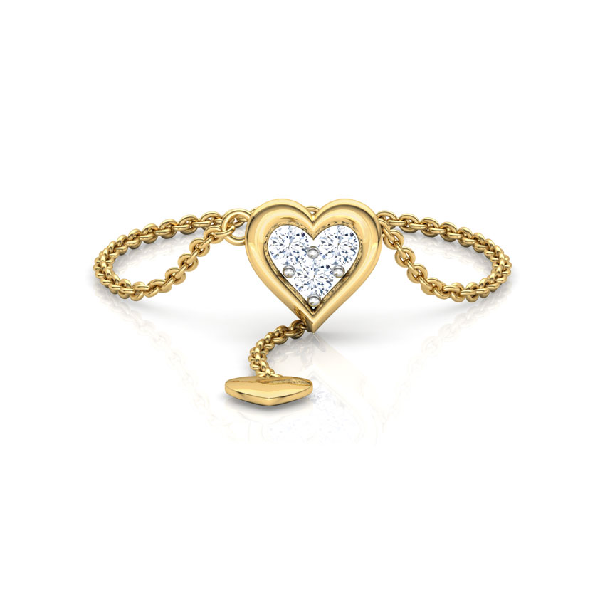 Heart Full of Love Diamond Flexi Ring Heart Full of Love Diamond Flexi Ring