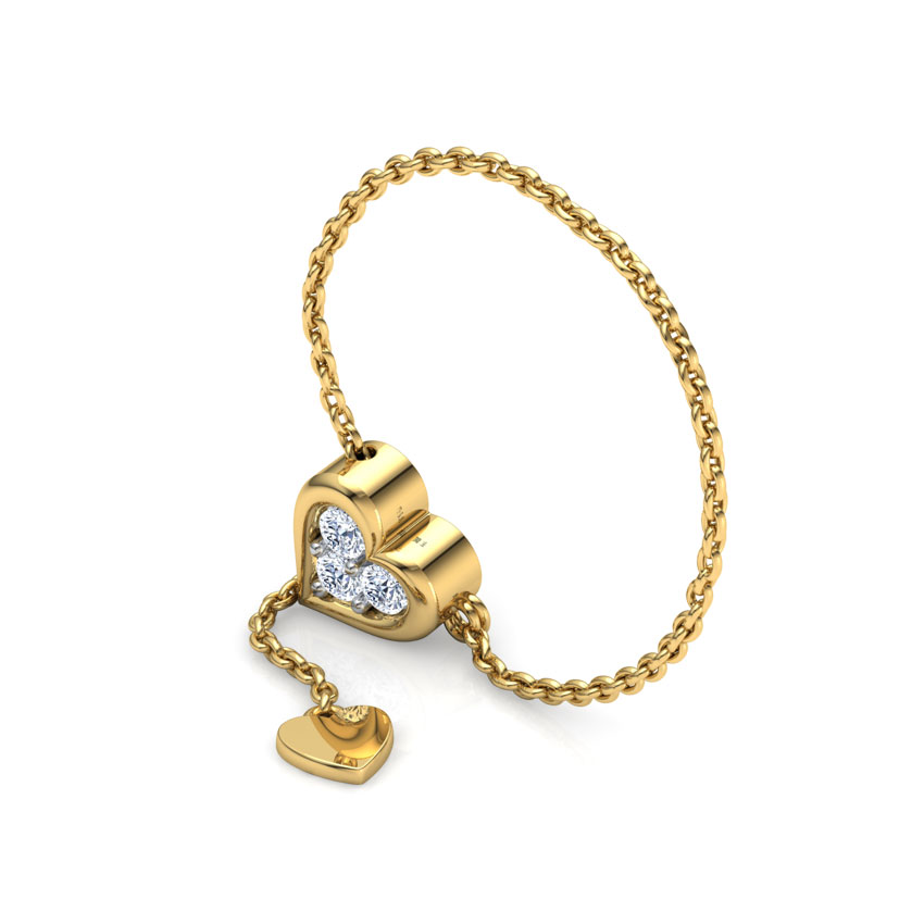 Heart Full of Love Diamond Flexi Ring Heart Full of Love Diamond Flexi Ring