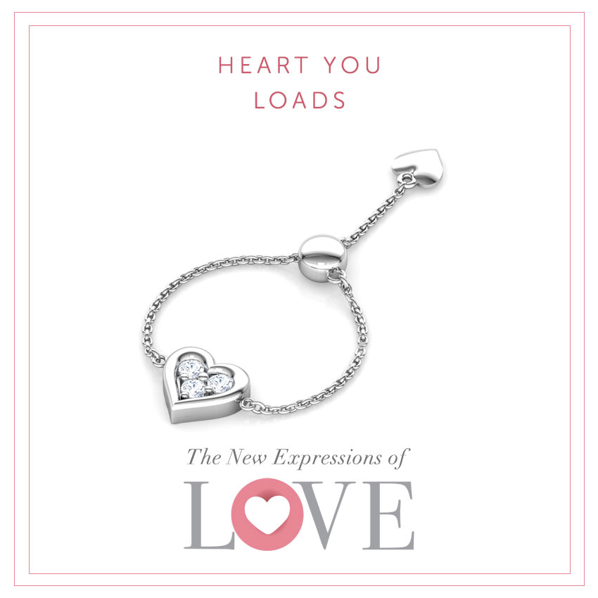 Full of Love Diamond Flexi Ring Full of Love Diamond Flexi Ring