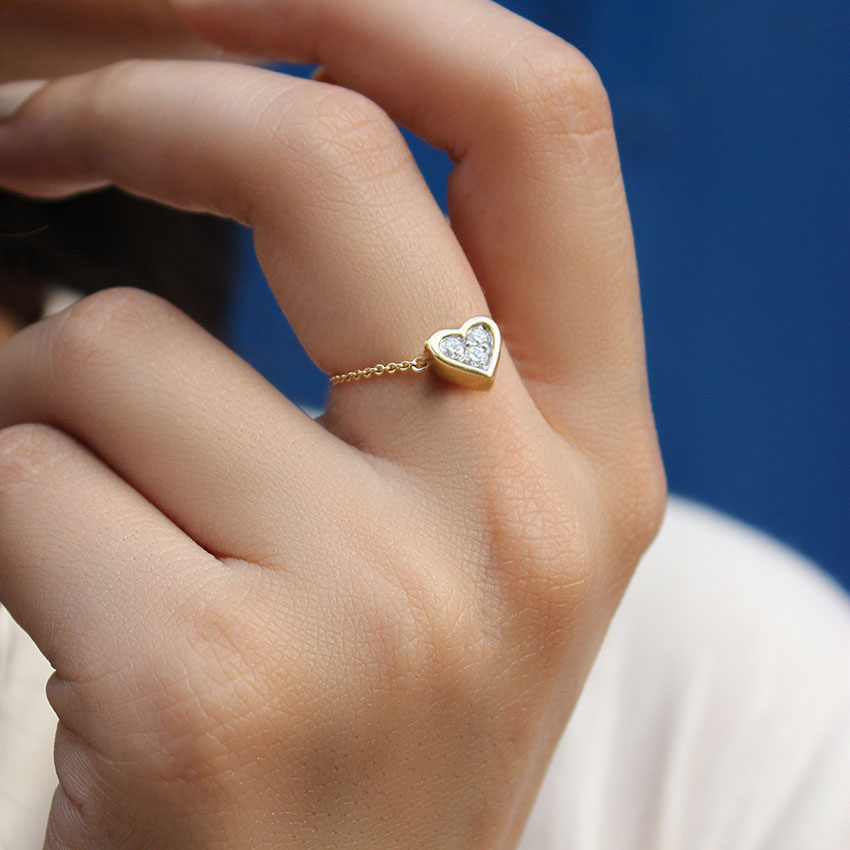 Full of Love Diamond Flexi Ring Full of Love Diamond Flexi Ring