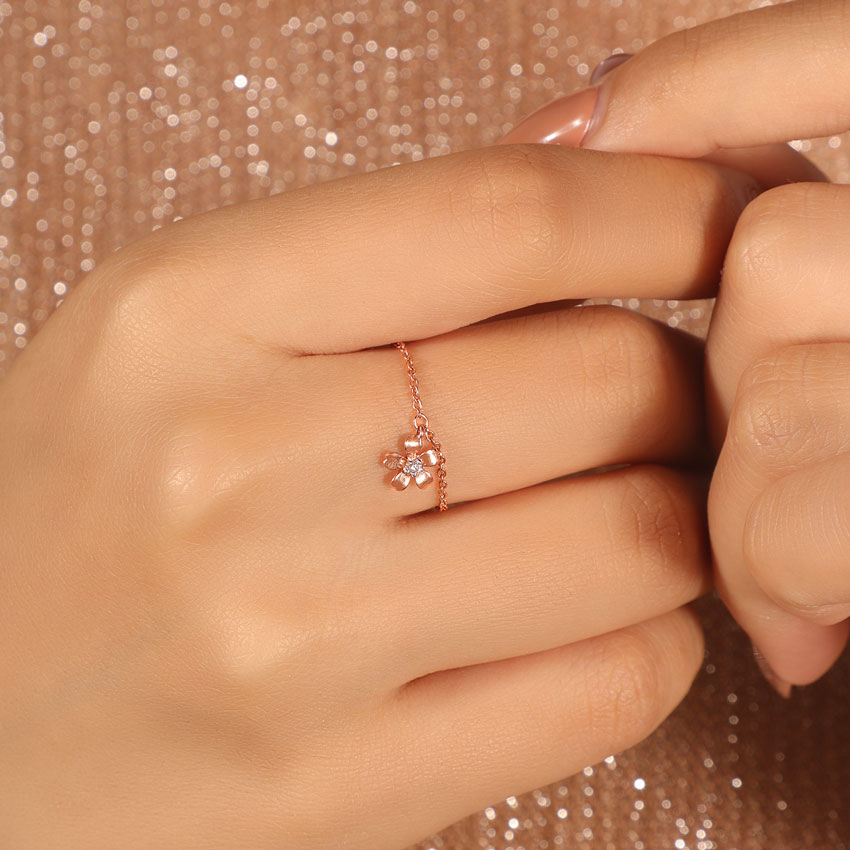 Blossom Diamond Flexi Ring Blossom Diamond Flexi Ring