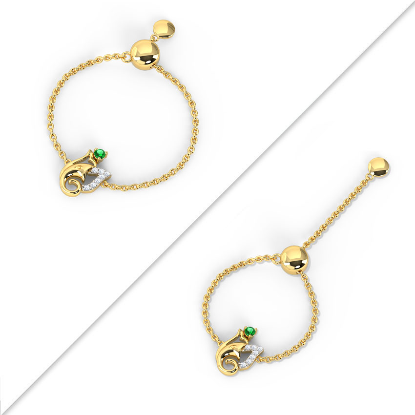 Ganesha Gemstone Flexi Ring Ganesha Gemstone Flexi Ring