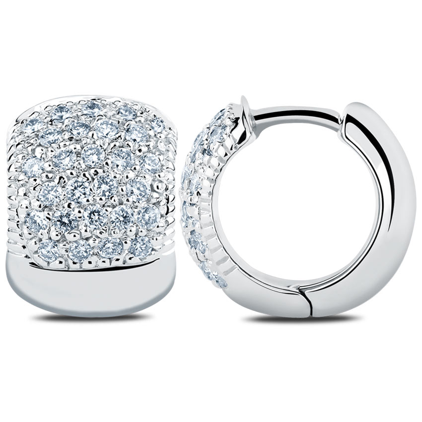 Adorable Sparkle Huggie Earrings Adorable Sparkle Huggie Earrings