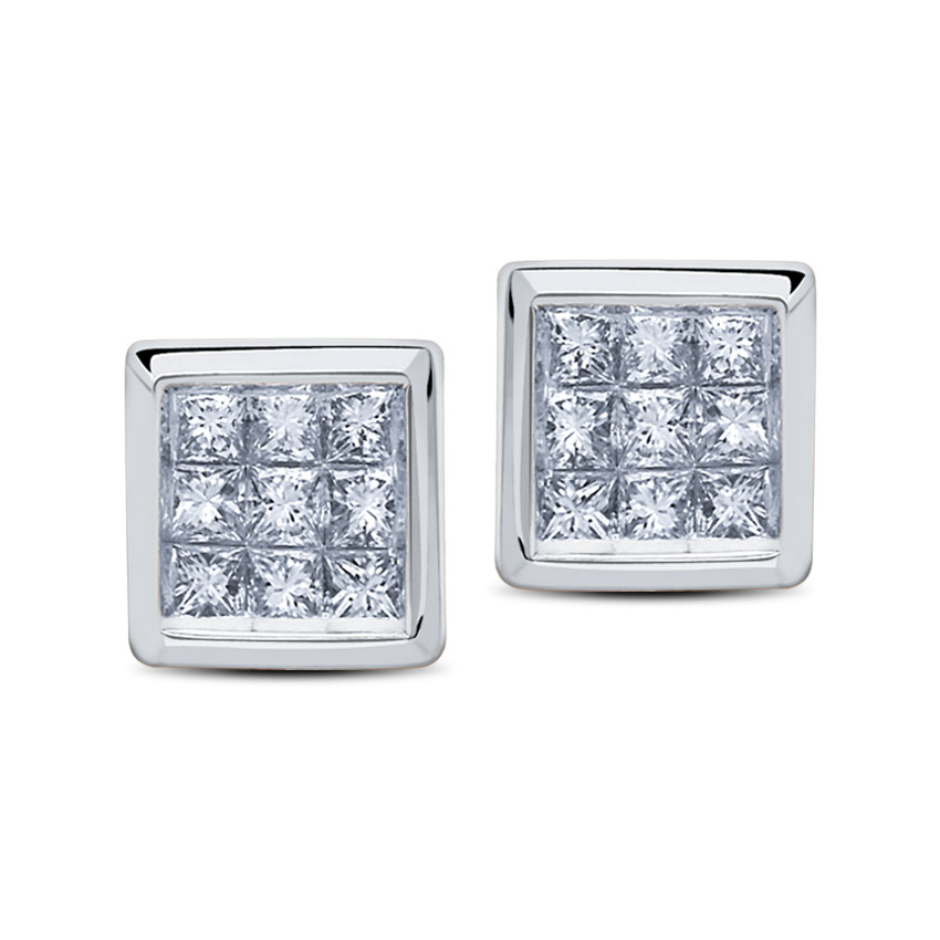 Enigma Square Earrings Enigma Square Earrings