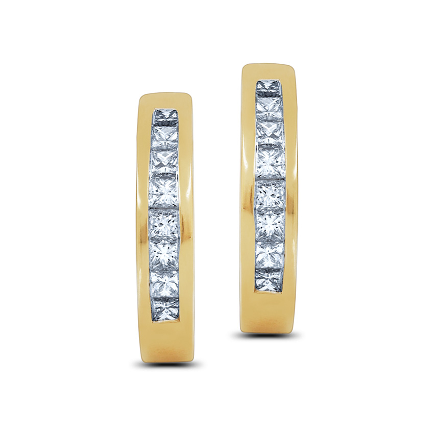 Enigma Princess Huggie Earrings Enigma Princess Huggie Earrings