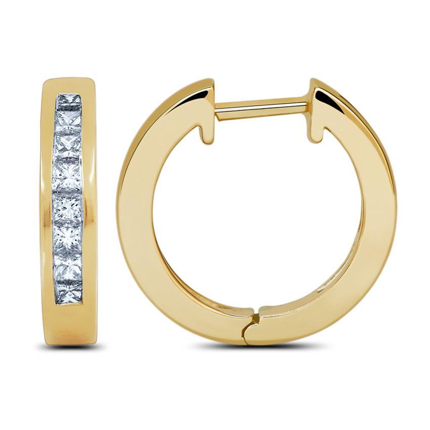 Enigma Princess Huggie Earrings Enigma Princess Huggie Earrings