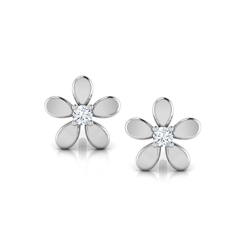 Blossoms Diamond Stud Earrings Blossoms Diamond Stud Earrings