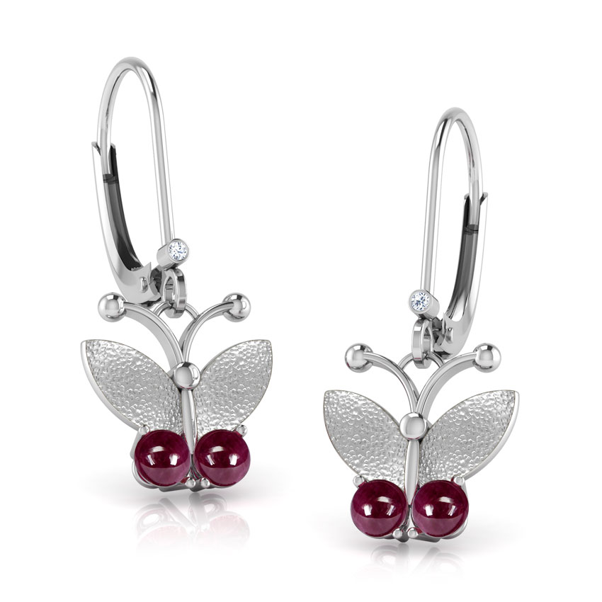 Butterfly Ruby Earrings Butterfly Ruby Earrings