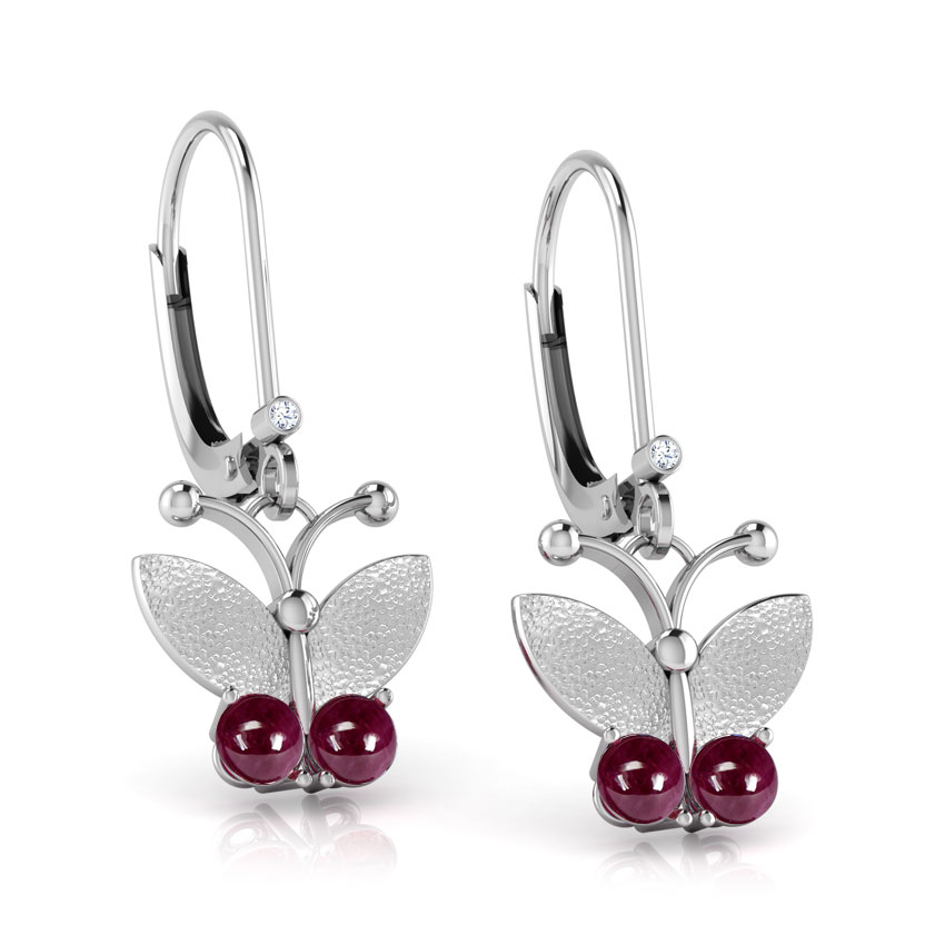 Butterfly Ruby Earrings Butterfly Ruby Earrings