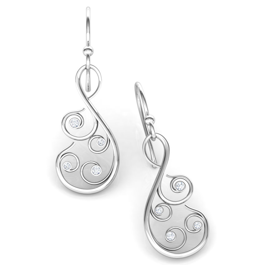 D'Vine Diamond Drop Earrings D'Vine Diamond Drop Earrings