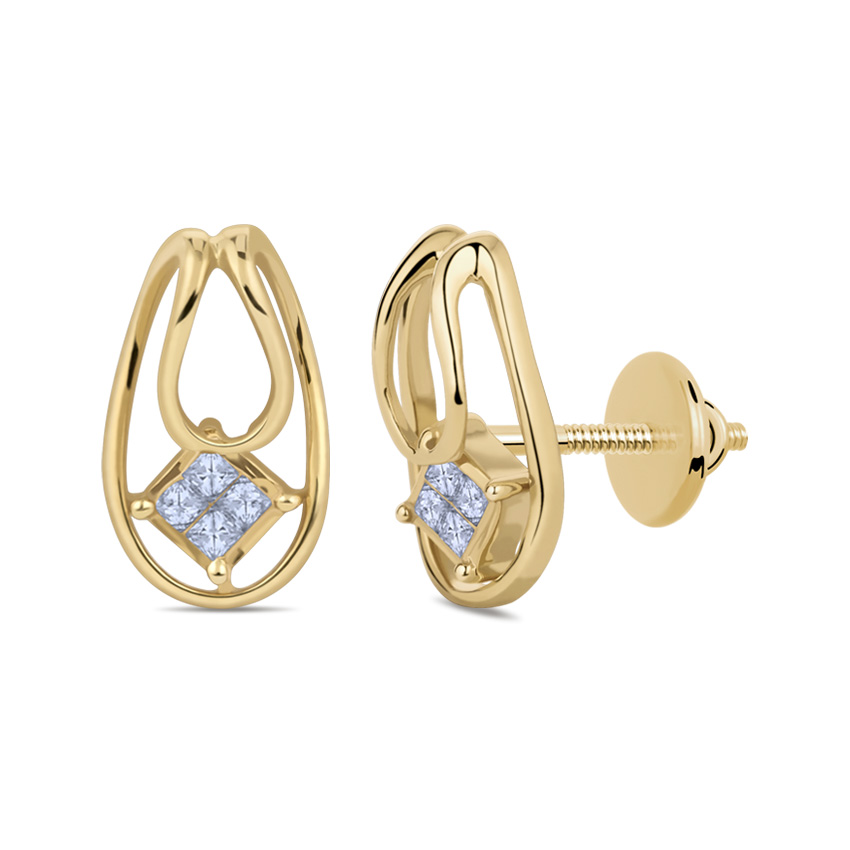 Enigma Four Stone Earrings Enigma Four Stone Earrings
