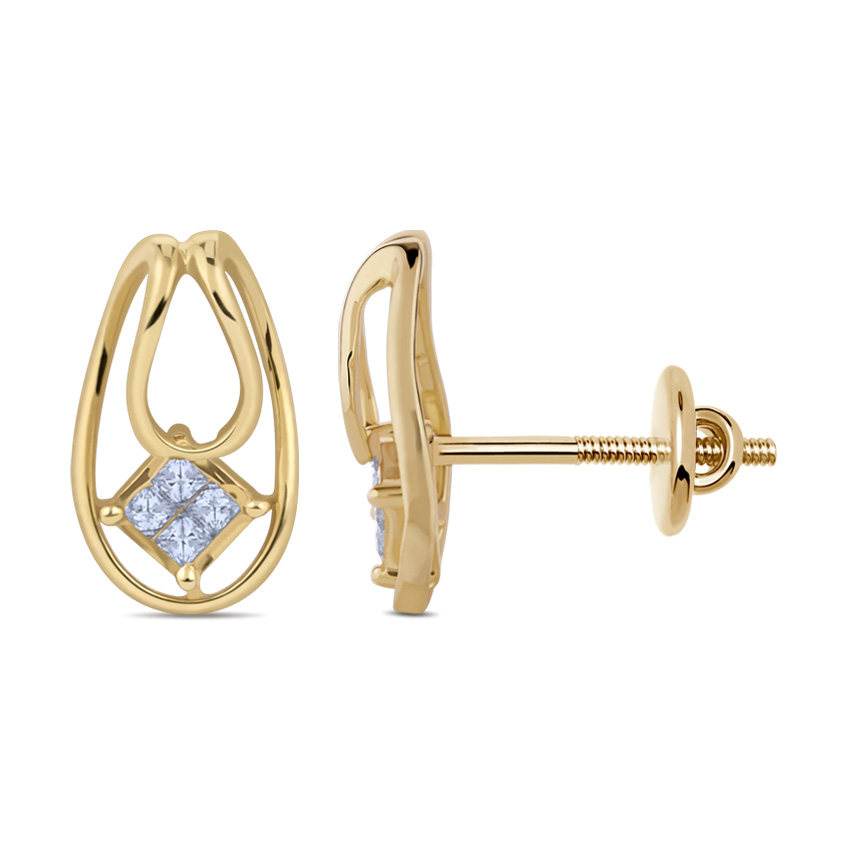 Enigma Four Stone Earrings Enigma Four Stone Earrings
