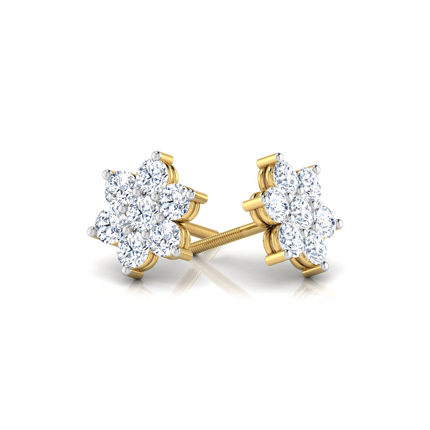 Snowflake Cluster Earrings