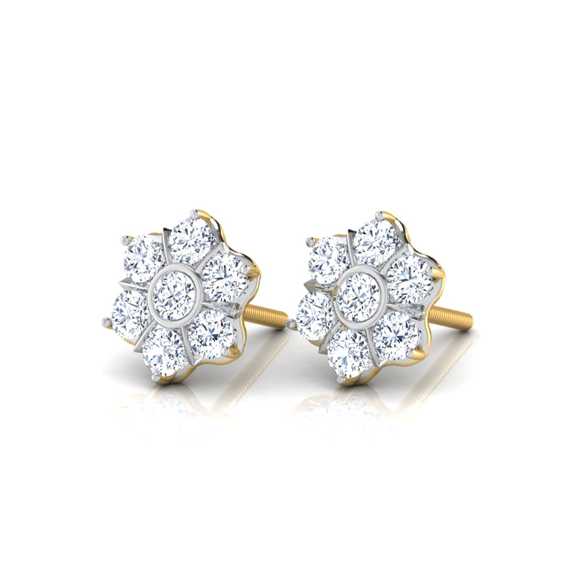 Sparkling Petal Earrings