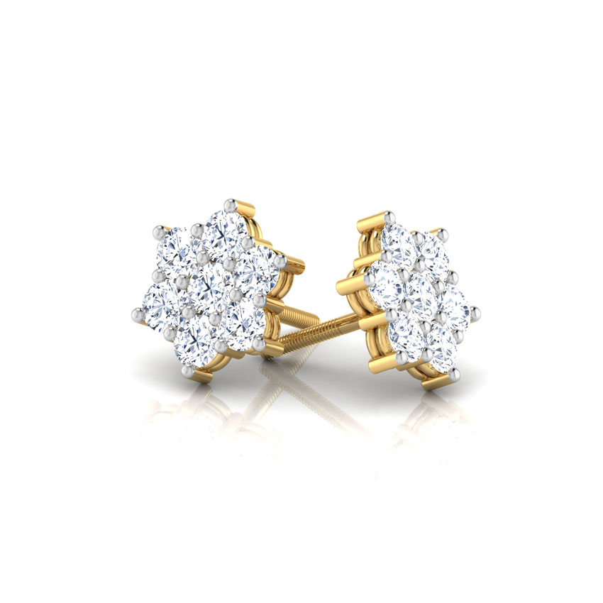 Snowflake 7-Stone Earrings Snowflake 7-Stone Earrings