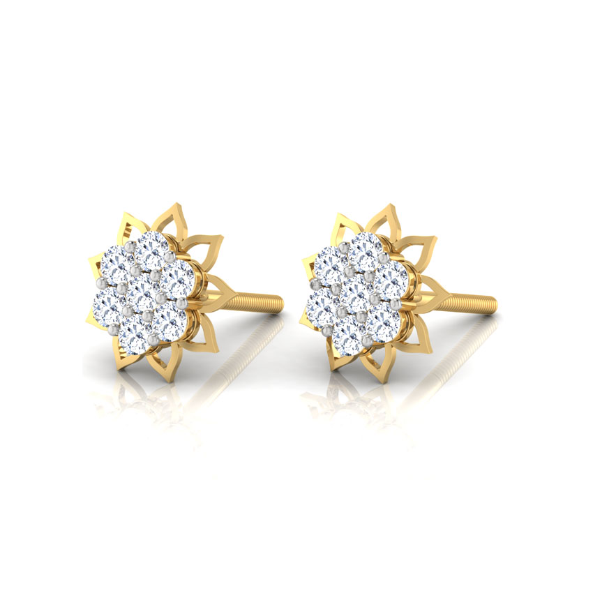 Floral Cluster Earrings
