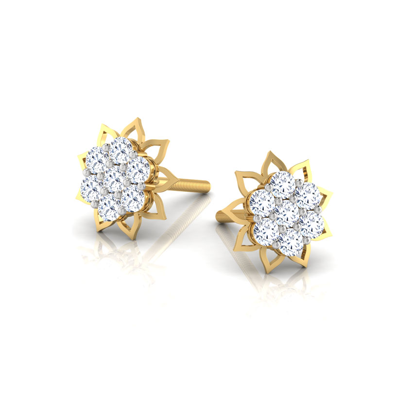 Floral Cluster Earrings