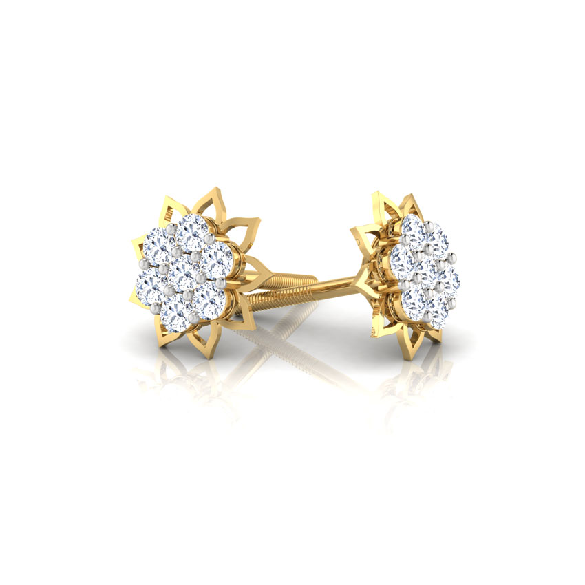 Floral Cluster Earrings