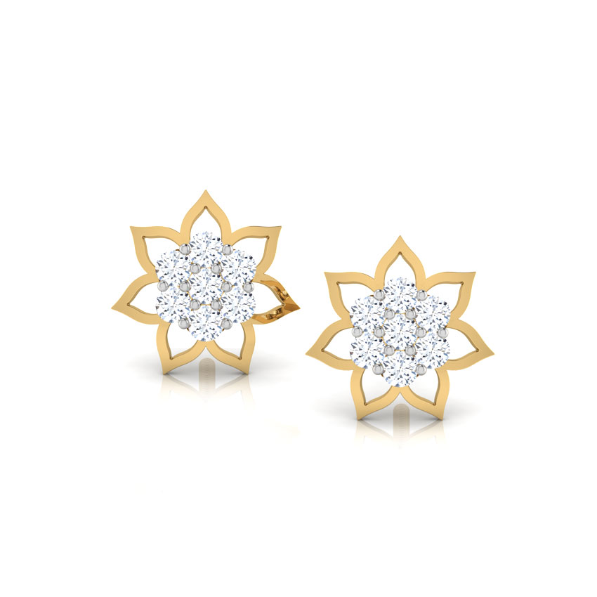 Floral Cluster Earrings