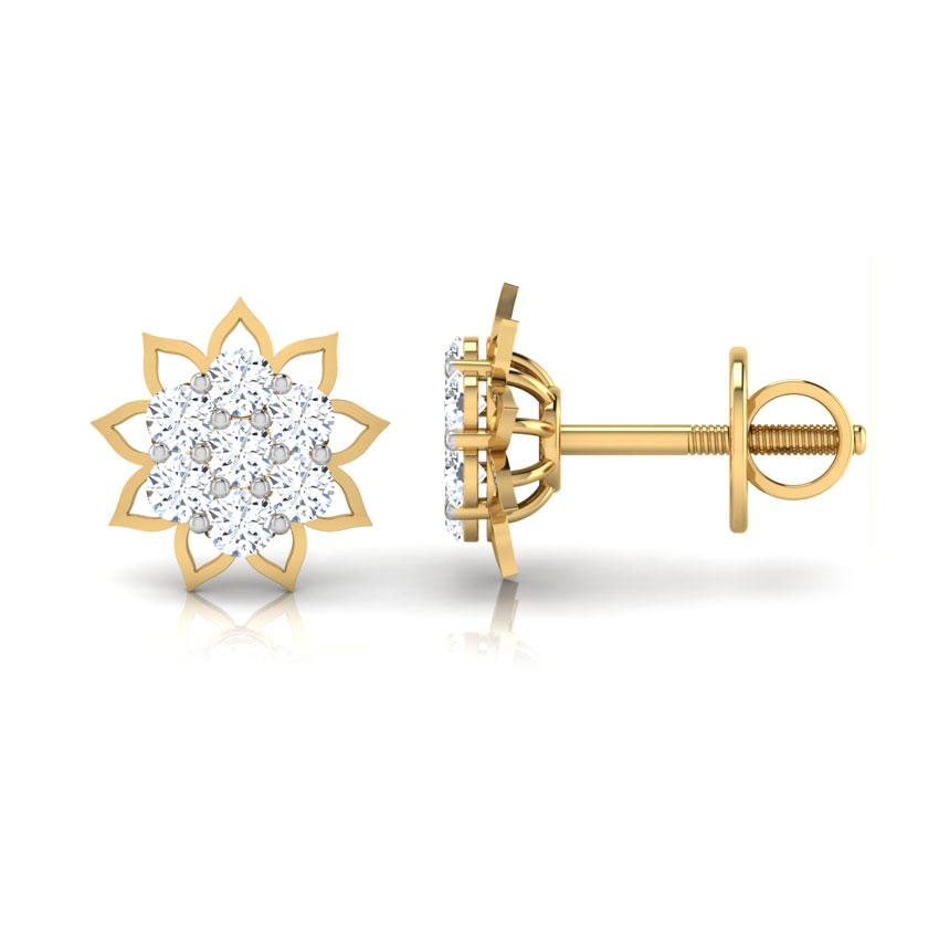 Floral Cluster Earrings