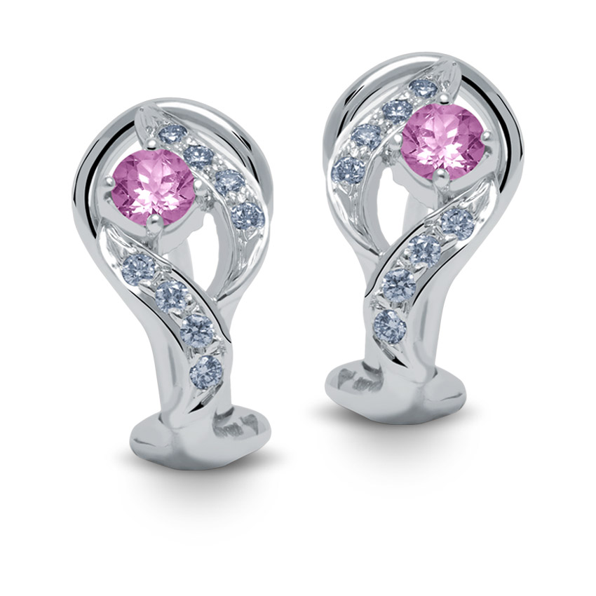 Forever Pink Tourmaline Earrings Forever Pink Tourmaline Earrings