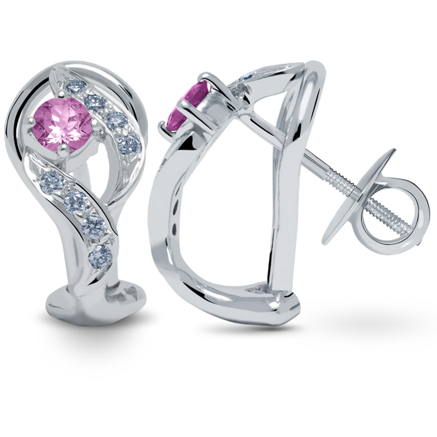Forever Pink Tourmaline Earrings Forever Pink Tourmaline Earrings