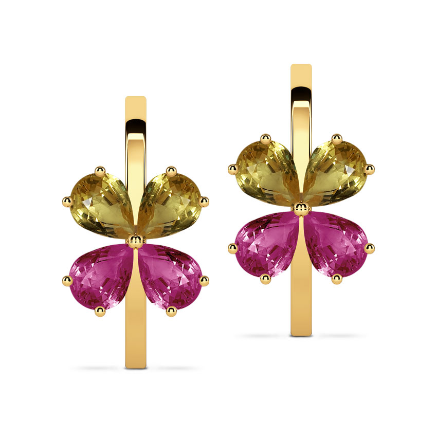 Butterfly Hoop Earrings Butterfly Hoop Earrings