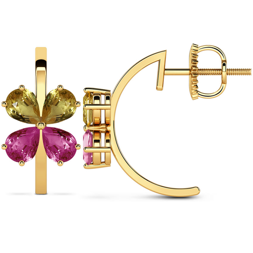 Butterfly Hoop Earrings Butterfly Hoop Earrings