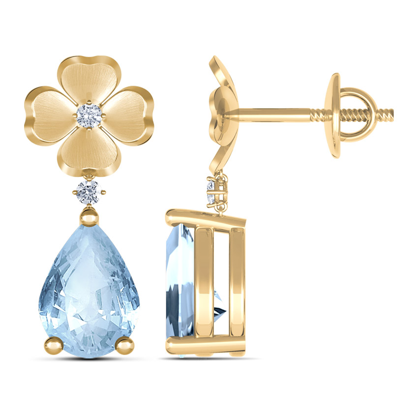 Primrose Topaz Earrings Primrose Topaz Earrings