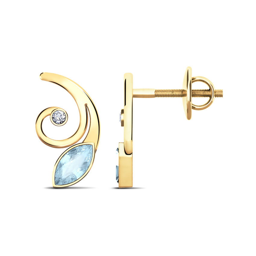 Nahiris Aquamarine Earrings Nahiris Aquamarine Earrings