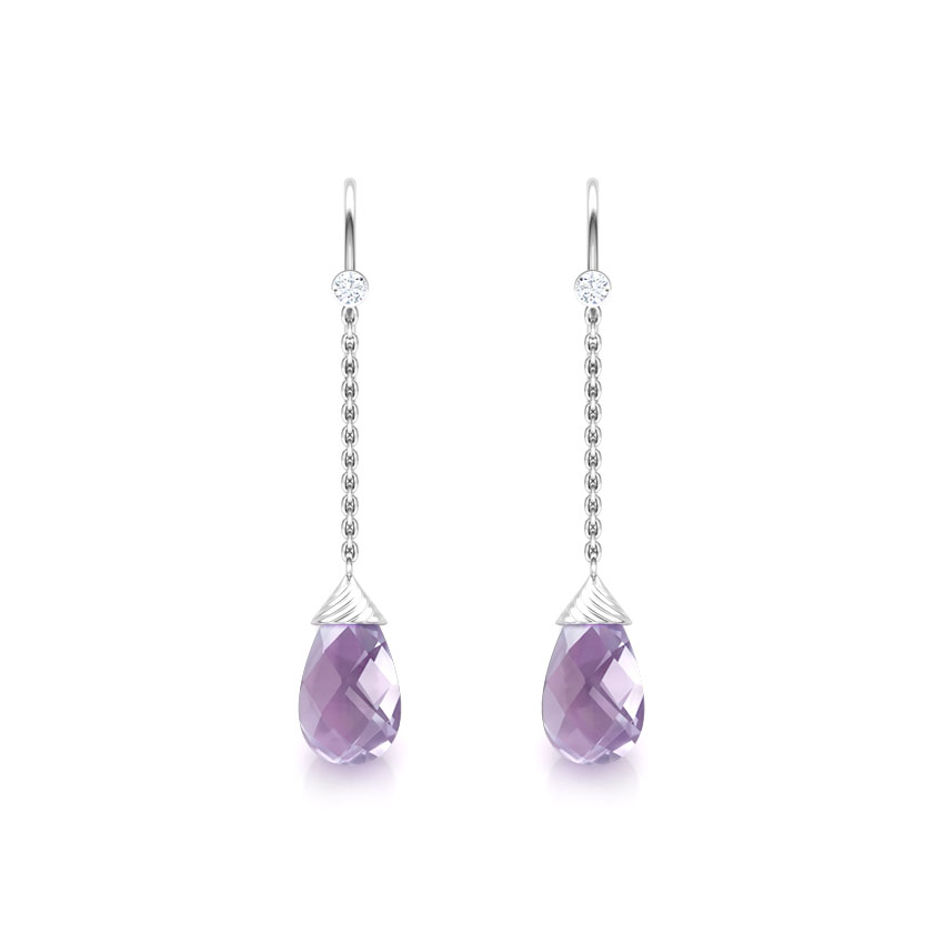 Claire Gemstone Drop Earrings Claire Gemstone Drop Earrings