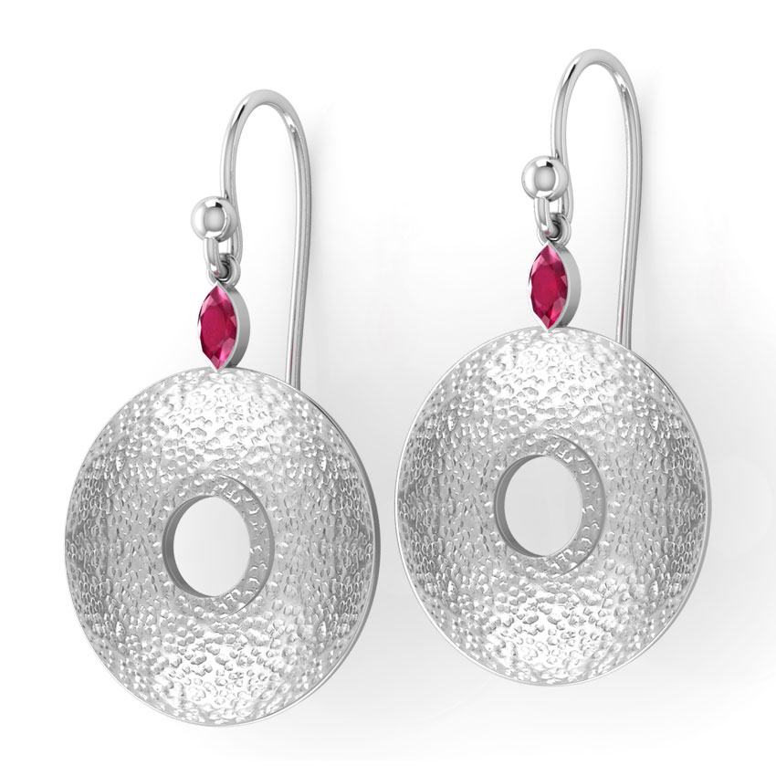 Open-disc Drop Earrings Open-disc Drop Earrings