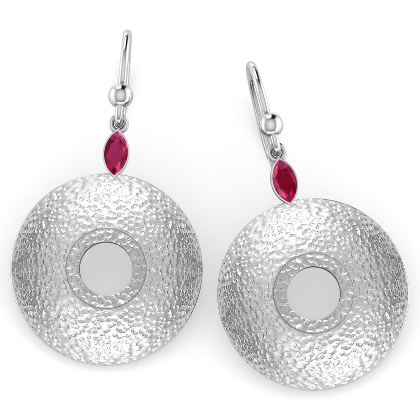 Open-disc Drop Earrings Open-disc Drop Earrings