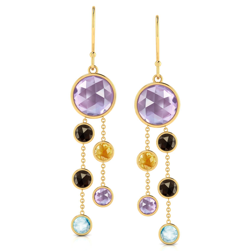 Sway Gemstone Earrings