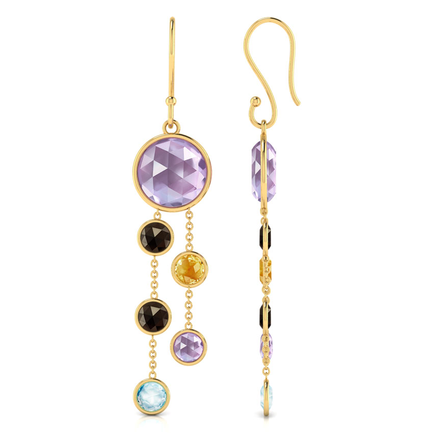 Sway Gemstone Earrings