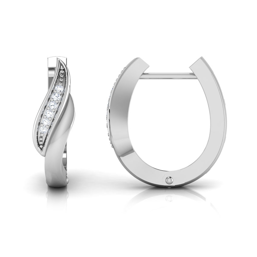 Euphoria Diamond Hoop Earrings Euphoria Diamond Hoop Earrings