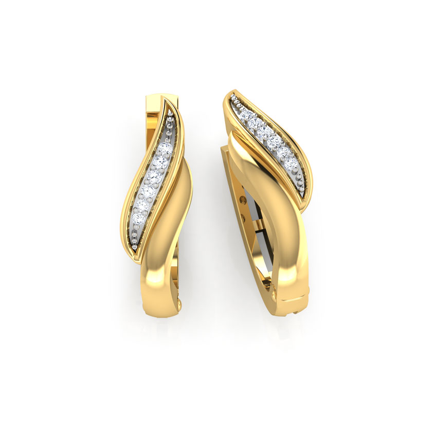Euphoria Diamond Hoop Earrings