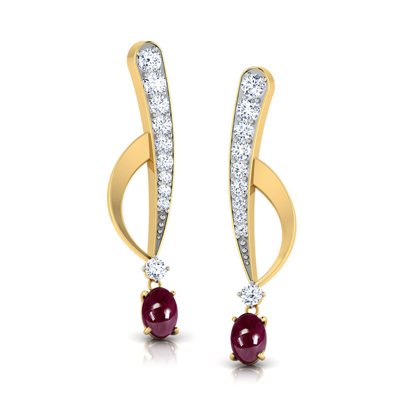 Floret Diamond Earrings