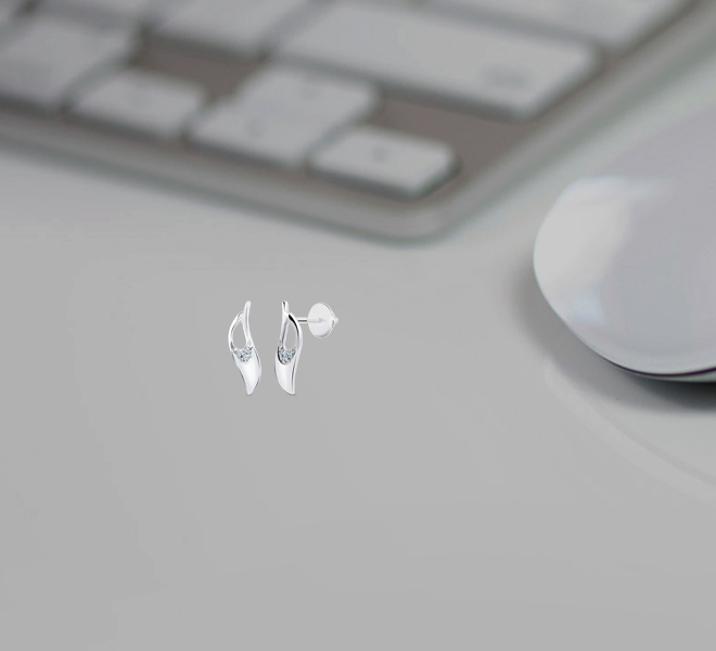 Fantasy Diamond Stud Earrings Fantasy Diamond Stud Earrings