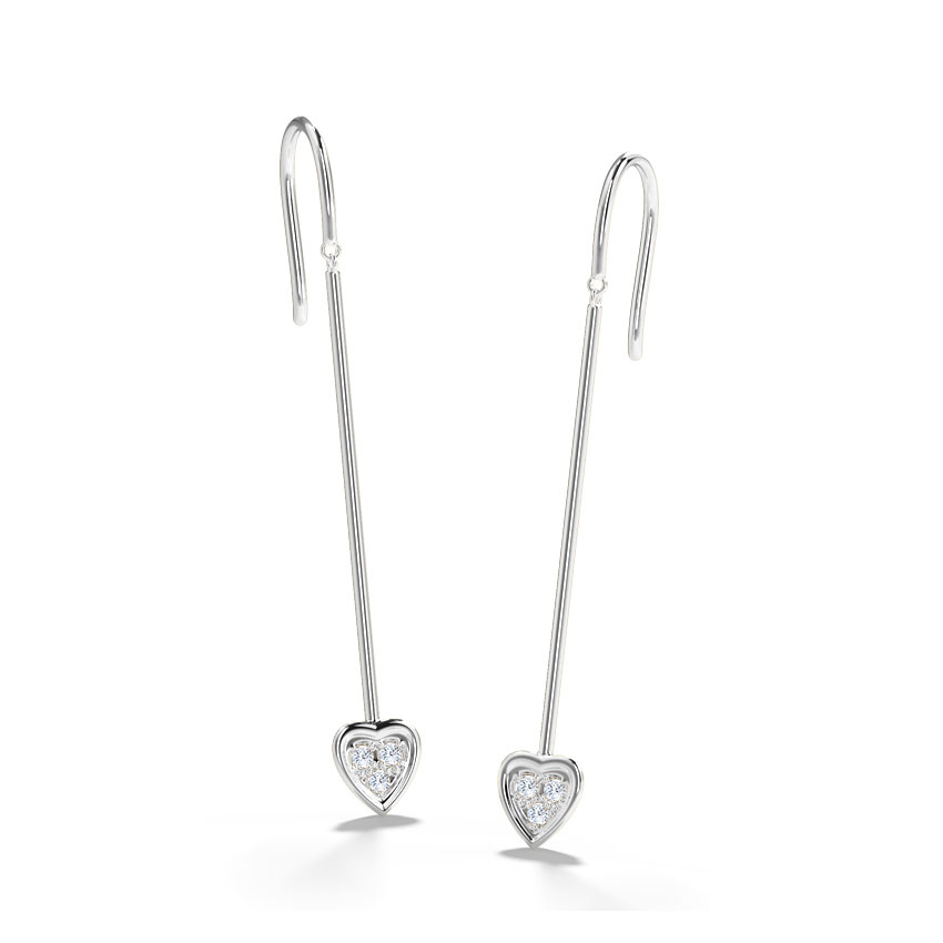 Amour Heart Earrings