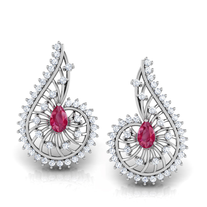 Komal Gemstone Drop Earrings