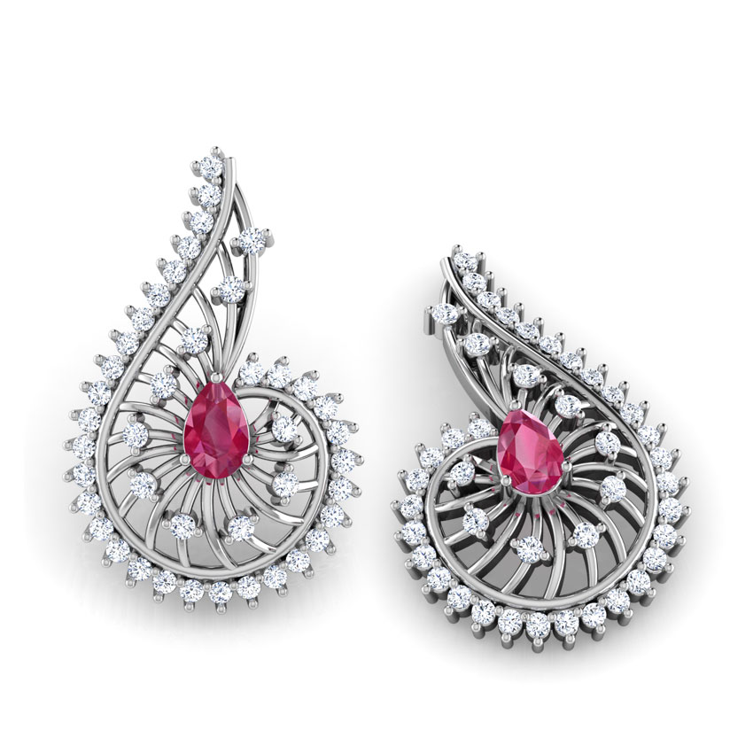 Komal Gemstone Drop Earrings