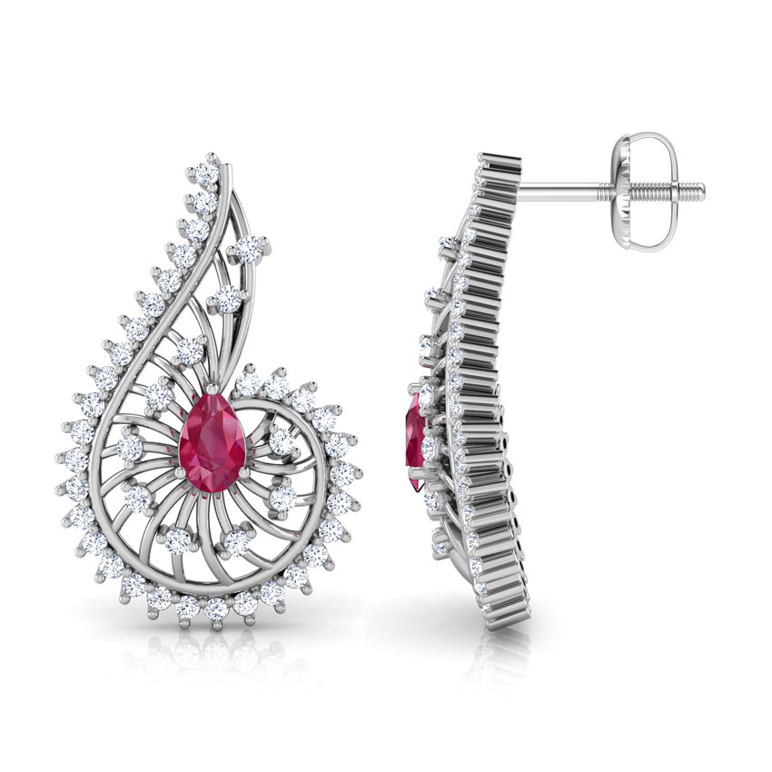 Komal Gemstone Drop Earrings