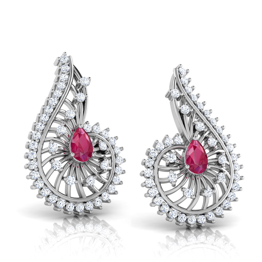 Komal Gemstone Drop Earrings