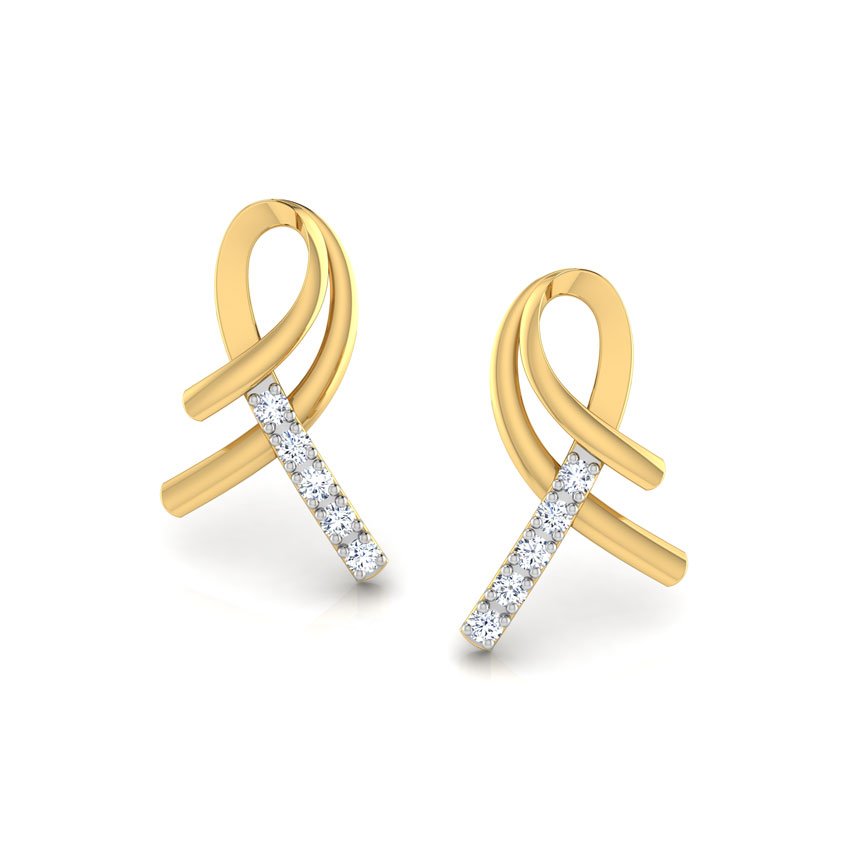Knotted Grace Stud Earrings